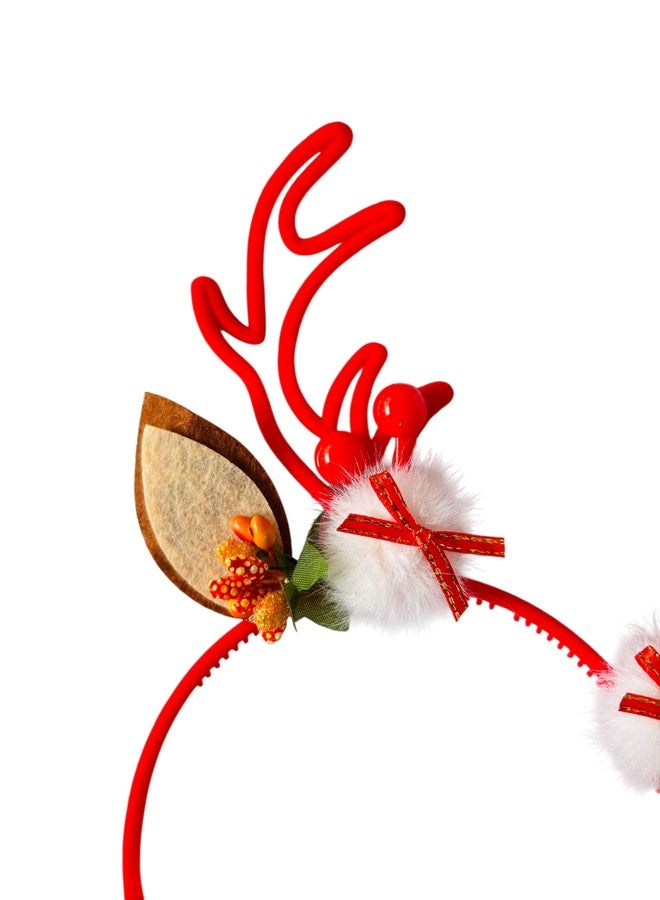 PartyToko Christmas Reindeer Antlers Headband,ChristmasHeadbandsChristmas Costume for Kids Adults 1pcs - Image 5